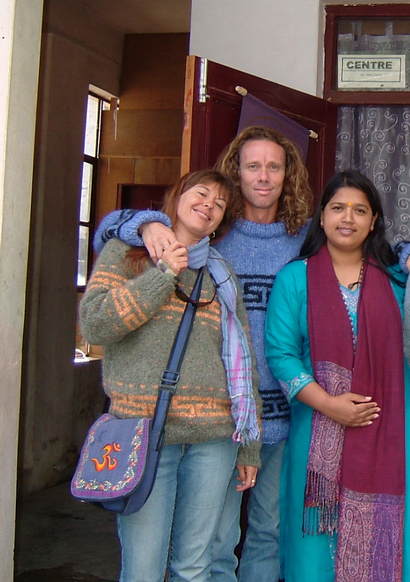 In Himalaya with my wife Ingrid and Usha (2006)